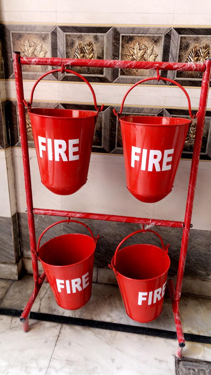 Safety Fire Bucket With Stand Distributor in Guwahati, Assam, India